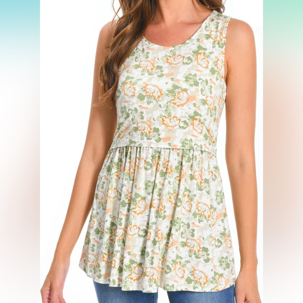 NWT - Bearsland Nursing Sleeveless Top